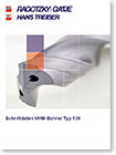 Flyer VHM Bohrer Schnittdaten
