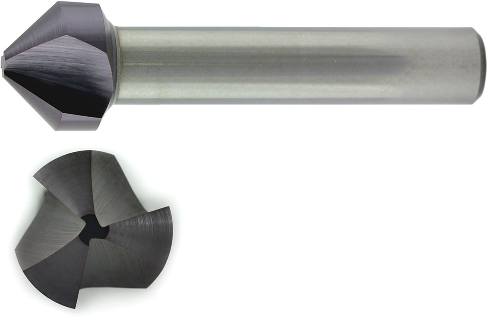 VHM HPC Kegelsenker 90° Ø 8,3 mm, Typ KS90
