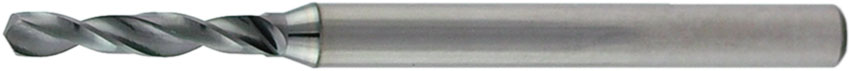 VHM Micro Bohrer 5xD ohne IK Ø 0,8 mm, Nanosit besch.,VHM Micro Bohrer 5xD ohne IK Ø 0,8 mm, Nanosit besch.