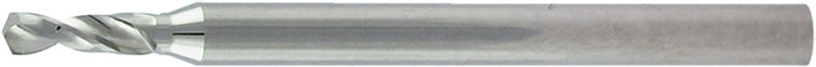 VHM Micro Bohrer 3xD ohne IK Ø 0,35 mm,VHM Micro Bohrer 3xD ohne IK Ø 0,35 mm