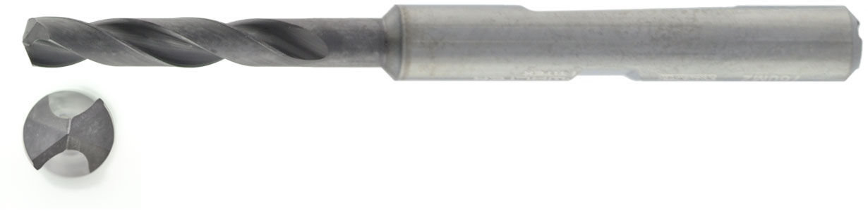 VHM HPC Bohrer 3xD ohne IK Ø 4,2 mm, TiAlN besch.